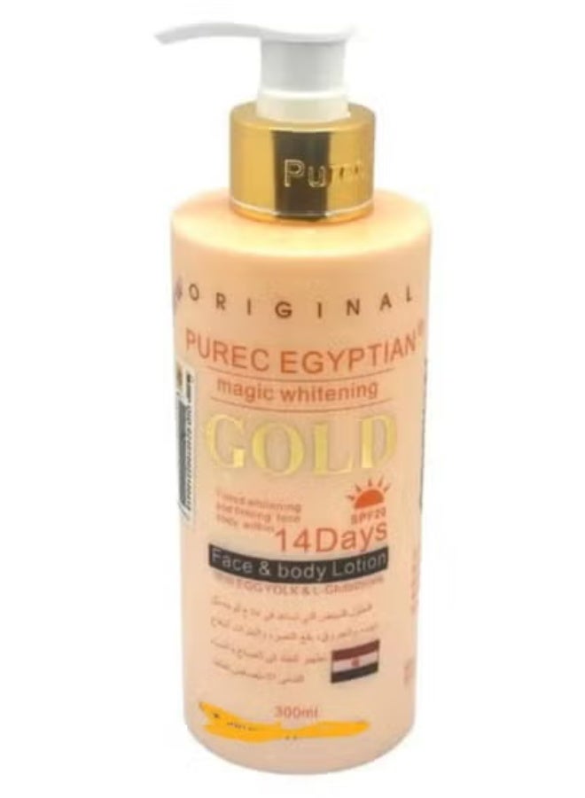 Pure Egyptian Magic Gold Face Body Lotion 300 ML